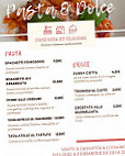 Chez Rita Et Claudio menu