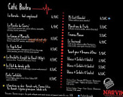 Narvik menu