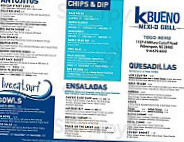 K-bueno Mexi-q Grill menu