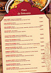 Jardin Du Kashmir menu