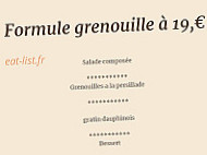 Au Gourmet De Meys menu