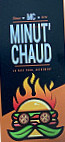 Minut'chaud menu