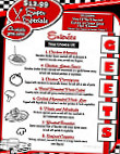 Geet's Diner menu