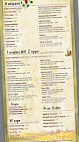 Cafe Maria menu