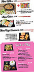 Sushi Bou menu