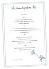 Ricordeau menu