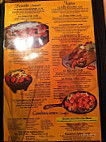 Casa Fiesta Mexican menu