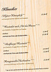 Schützenhaus Zum Martin menu