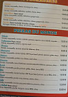 Pizza Les Clus menu