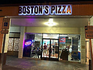 Boston's North End Pizza Bkry inside