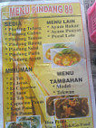 Pindang 89 Asli Pegagan menu