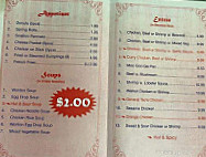 Ichiban Hibachi Steak House menu