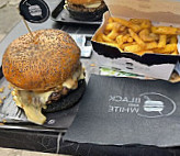Black And White Burger food