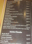 Aux Portes D'istanbul menu