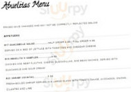 Abuelita's menu