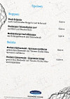 Fischers Kuche menu