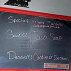Whistlin' Dixie Custom Framing Unique Gifts Cafe menu
