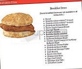 Chick-fil-a menu