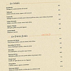 Baladi Libanais menu