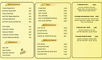 Chatpata Punjabi menu