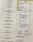 Restaurant O' Bannelier menu