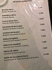 Monde du Brésil menu