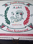 A M Pizza inside