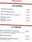 Le Champ Du Feu menu