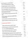 Novecento menu