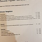 Ristorante Pugliese Musella menu