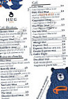 Hug Café menu