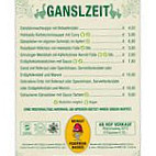 Liebstöckl & Co menu