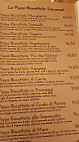 La Pizza Biscottata Gourmet menu