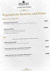 Schlosshotel Wilhelmsthal menu