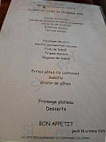 La Halte Des Routiers menu