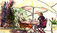 Le Cafe du Jardin inside