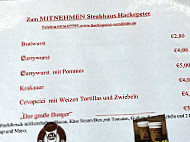 Hackepeter menu
