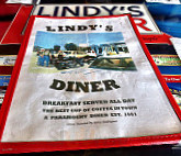 Lindy's Diner Inc menu