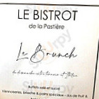 Le Bistrot De La Pastiere menu