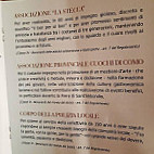 Capolinea Bistrot menu