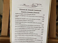 Da Armando menu