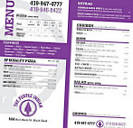 The Purple Indian menu