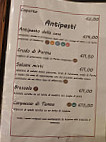 Pizzeria Del Borgo Antico menu