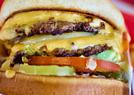 In N Out Burgers food