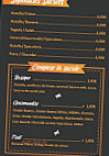 La Crêperie menu