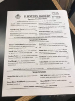 8 Sisters Bakery Cafe menu