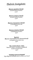Schutzenhaus menu