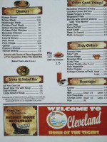 Hickory House menu