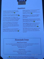 1812 Food Spirits menu