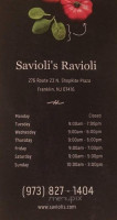 Savioli's Ravioli inside